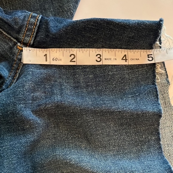 Madewell High Rise Denim Shorts Size 28 - Picture 8 of 16